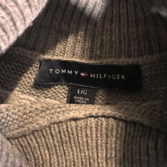 Tommy Hilfiger Fair Isle Nordic Knit Turtleneck Sweater Soft Cozy Women’s L - Picture 7 of 12